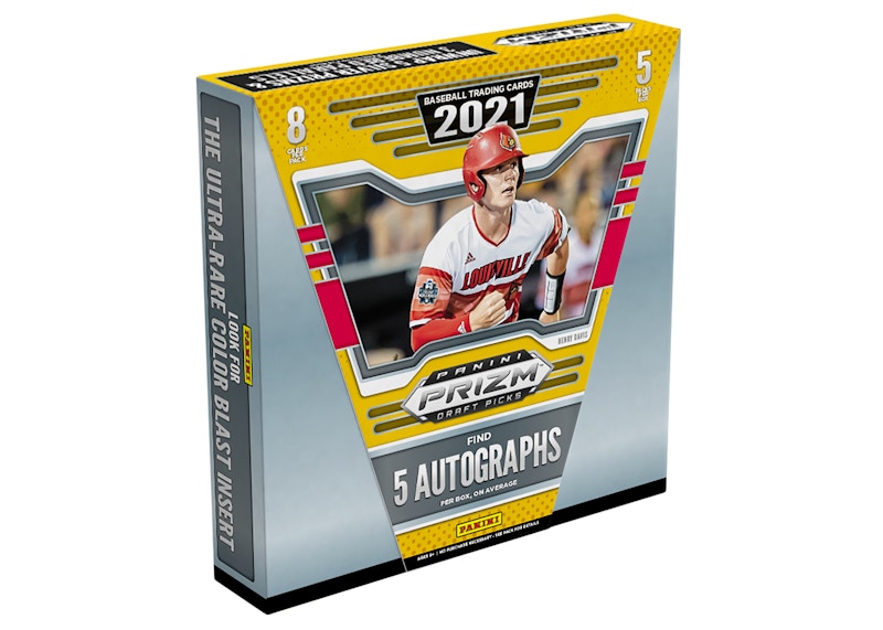 2021 Panini Prizm Draft Picks Collegiate Baseball Hobby Box