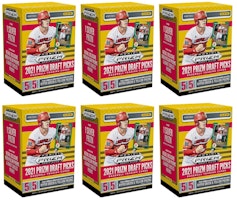 2021 Panini Prizm Draft Picks Collegiate Baseball Blaster Box 6x Lot 2021 Panini Prizm Draft Picks Collegiate Baseball Blaster Box 6x Lot