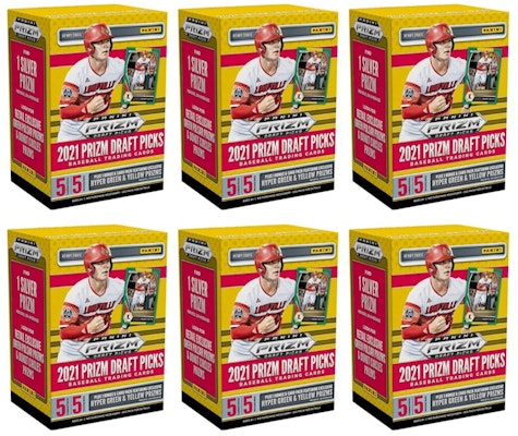 2021 Panini Prizm Draft Picks Collegiate Baseball Blaster Box 6x Lot Buy 2021 Panini Prizm Draft Picks Collegiate Baseball Blaster Box 6x Lot