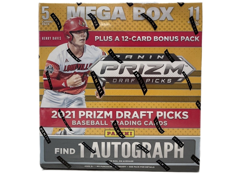 2021 Panini Prizm Draft Picks Collegiate Baseball Mega Box (Walmart)