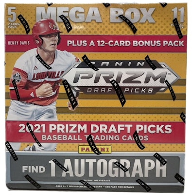 2021 Panini Prizm Draft Picks Collegiate Baseball Mega Box (Walmart) Buy 2021 Panini Prizm Draft Picks Collegiate Baseball Mega Box (Walmart)