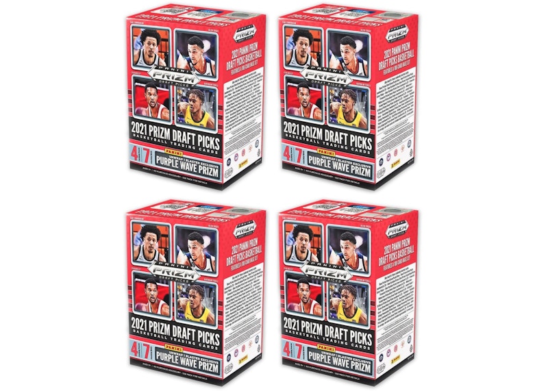 2021 Panini Prizm Draft Picks Collegiate Basketball Blaster Box 4x Lot