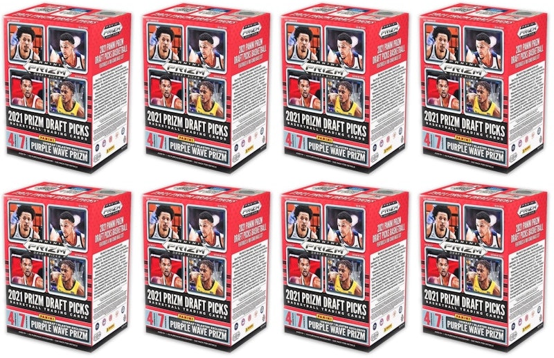 2021-panini-prizm-draft-picks-collegiate-basketball-blaster-box-8x-lot