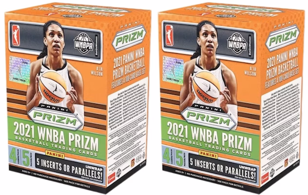 2021 Panini Prizm WNBA Basketball Blaster Box 2x Lot Buy 2021 Panini Prizm WNBA Basketball Blaster Box 2x Lot
