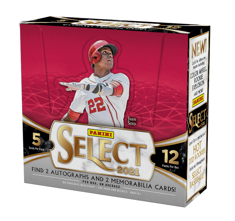 2021 Panini Select Baseball Hobby Box
