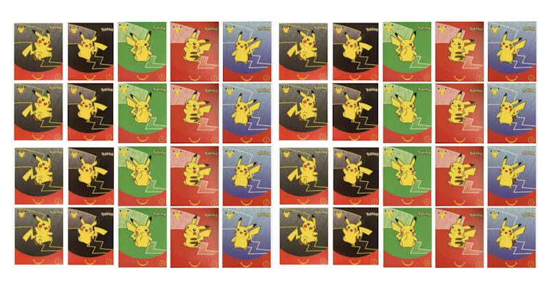 Buy Lote de 40 sobres variados Pokémon TCG 25º Aniversario McDonald's 2021 (Inglés)