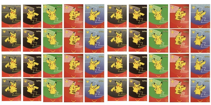 Lote de 40 sobres variados Pokémon TCG 25º Aniversario McDonald's 2021 (Inglés) Buy Lote de 40 sobres variados Pokémon TCG 25º Aniversario McDonald's 2021 (Inglés)