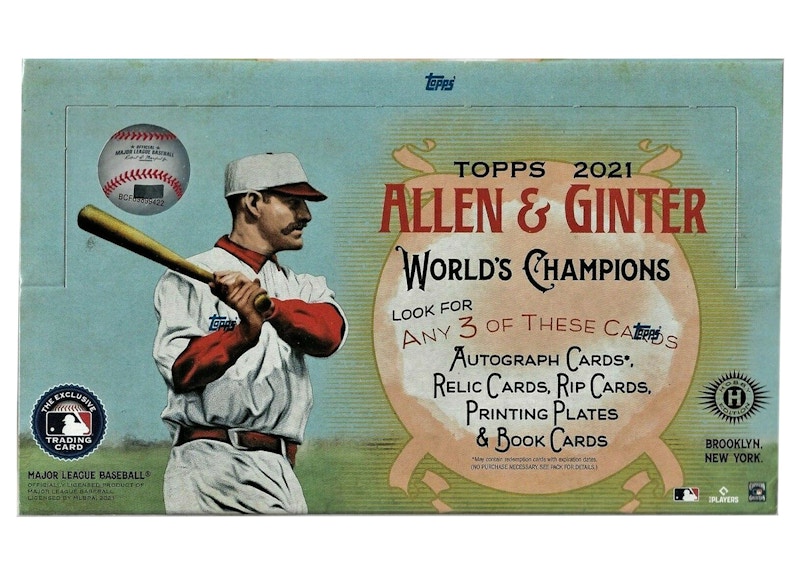 2021 Topps Allen & Ginter Baseball Hobby Box