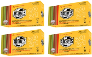 2021 Topps Archive珍藏版棒球卡盒 4盒装 Buy 2021 Topps Archive珍藏版棒球卡盒 4盒装