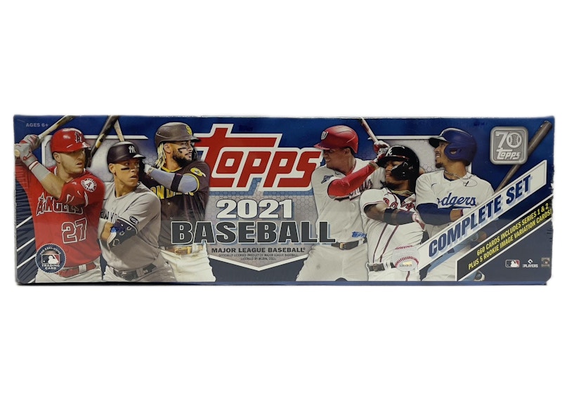2021 Topps Baseball Complete Factory Set (Retail Blue)