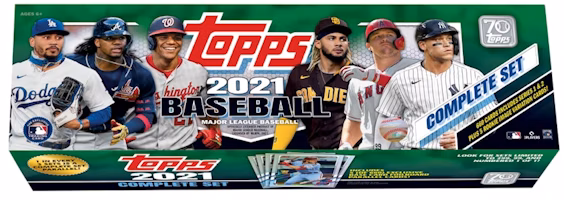 2021 Topps Baseball Complete Factory Set (Retail Green) 2021 Topps Baseball Complete Factory Set (Retail Green)