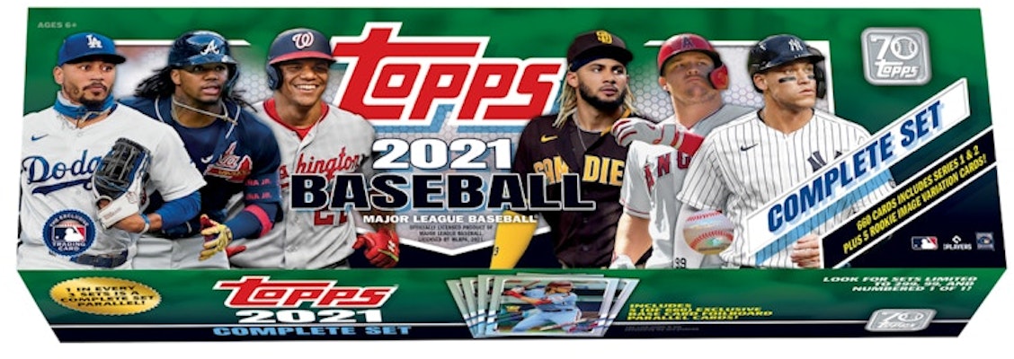 2021 Topps Baseball Complete Factory Set (Retail Green) Buy 2021 Topps Baseball Complete Factory Set (Retail Green)