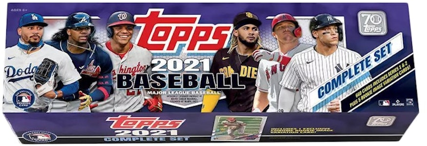 Juego Completo 2021 Topps Baseball (Edición Fábrica Retail Púrpura). Buy Juego Completo 2021 Topps Baseball (Edición Fábrica Retail Púrpura).