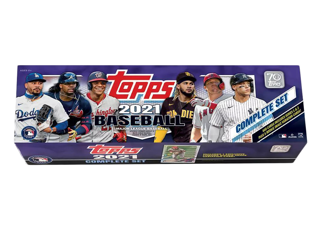 2021 Topps Baseball Complete Factory Set (Retail Purple) - 노블쉽