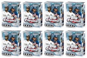 2021 Topps Chrome Baseball Blaster Box 8x Lot 2021 Topps Chrome Baseball Blaster Box 8x Lot