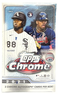 2021 Topps Chrome Baseball Hobby Box (Chrome Autographs) Buy 2021 Topps Chrome Baseball Hobby Box (Chrome Autographs)