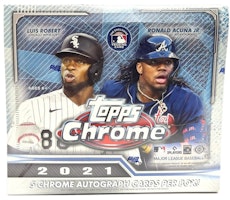 2021 Topps Chrome Baseball Jumbo Box 2021 Topps Chrome Baseball Jumbo Box