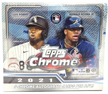 2021 Topps Chrome Baseball Jumbo Box Buy 2021 Topps Chrome Baseball Jumbo Box