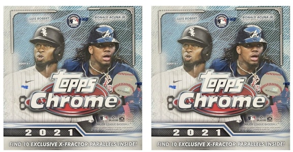 2021 Topps Chrome 메가박스 2개 세트 (2021 Topps Chrome Mega Box 2gae Seteu)
Buy 2021 Topps Chrome 메가박스 2개 세트 (2021 Topps Chrome Mega Box 2gae Seteu)