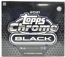 2021 Topps Chrome Black Baseball Hobby Box