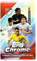2021 Topps Chrome MLS Soccer Hobby Box 2021 Topps Chrome MLS Soccer Hobby Box