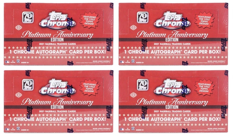 2021-topps-chrome-platinum-anniversary-baseball-hobby-box-4x-lot