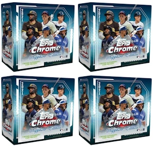 Kotak Lot 4x Edisi 2021 Topps Chrome Sapphire Baseball Buy Kotak Lot 4x Edisi 2021 Topps Chrome Sapphire Baseball