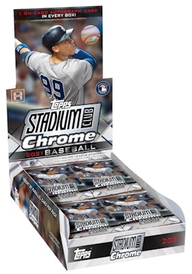 2021 Topps Chrome Stadium Club Baseball Hobby Box Buy 2021 Topps Chrome Stadium Club Baseball Hobby Box