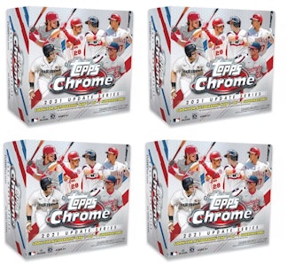 2021 Topps 크롬 업데이트 메가박스 4개 세트 (48팩)
Buy 2021 Topps 크롬 업데이트 메가박스 4개 세트 (48팩)
