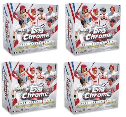 2021 Topps Chrome Update Baseball Mega Box 4x Lot Buy 2021 Topps Chrome Update Baseball Mega Box 4x Lot