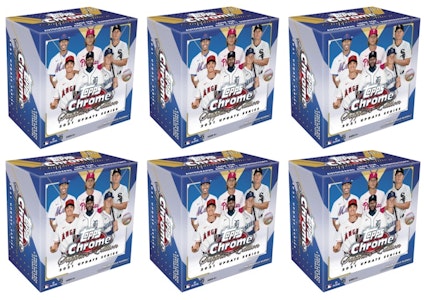 2021 Topps 크롬 업데이트 사파이어 에디션 박스 6개입 (or) 2021 탑스 크롬 업뎃 사파이어 6박스
Buy 2021 Topps 크롬 업데이트 사파이어 에디션 박스 6개입 (or) 2021 탑스 크롬 업뎃 사파이어 6박스