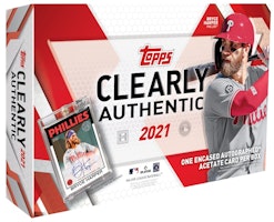 2021 Topps Clearly Authentic Baseball Hobby Box