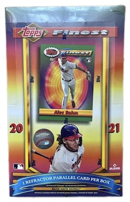2021 Topps Finest Flashbacks Baseball Hobby Box Buy 2021 Topps Finest Flashbacks Baseball Hobby Box