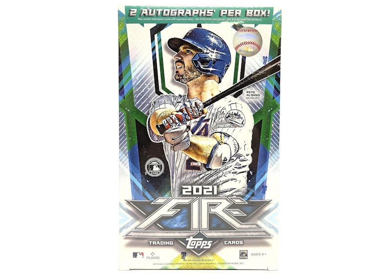 2021 Topps Fire Baseball Hobby Box