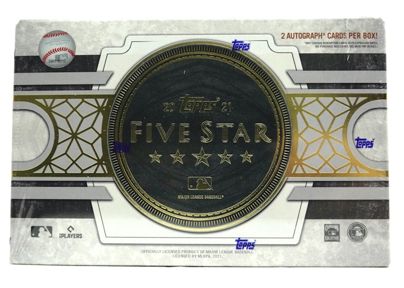 2021 Topps Five Star Baseball Hobby Box