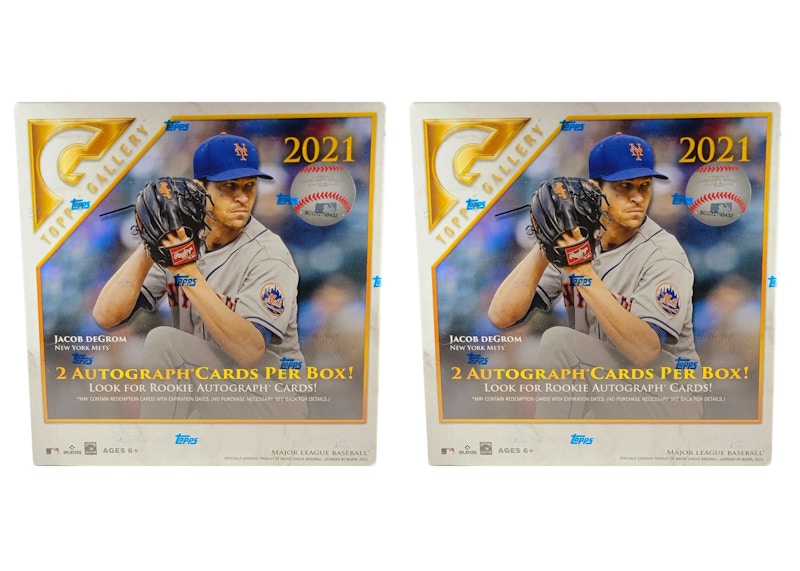 2021 Topps Gallery Baseball Mega Box 2x Lot