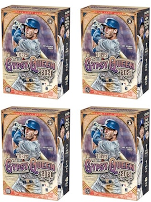 Lote de 4 Cajas Blaster 2021 Topps Gypsy Queen Baseball Buy Lote de 4 Cajas Blaster 2021 Topps Gypsy Queen Baseball