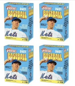 2021 탑스 헤리티지 야구 블라스터 4박스 세트 (60 characters)
Buy 2021 탑스 헤리티지 야구 블라스터 4박스 세트 (60 characters)