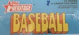 2021 Topps Heritage Baseball Hobby Box (24 packs)