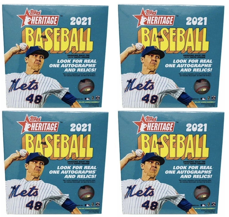 2021-topps-heritage-baseball-mega-box-blue-sparkle-parallels-4x-lot