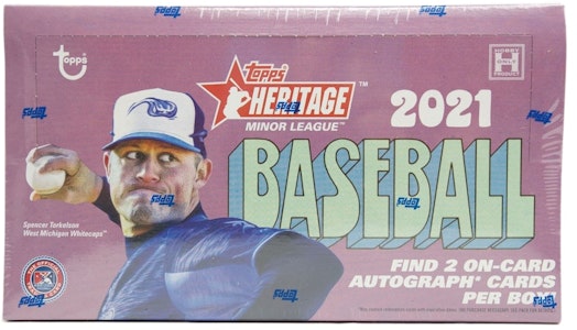 2021 Topps Heritage 小联盟棒球爱好者卡盒 Buy 2021 Topps Heritage 小联盟棒球爱好者卡盒