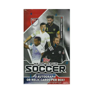 2021 Topps MLS Soccer Hobby Box