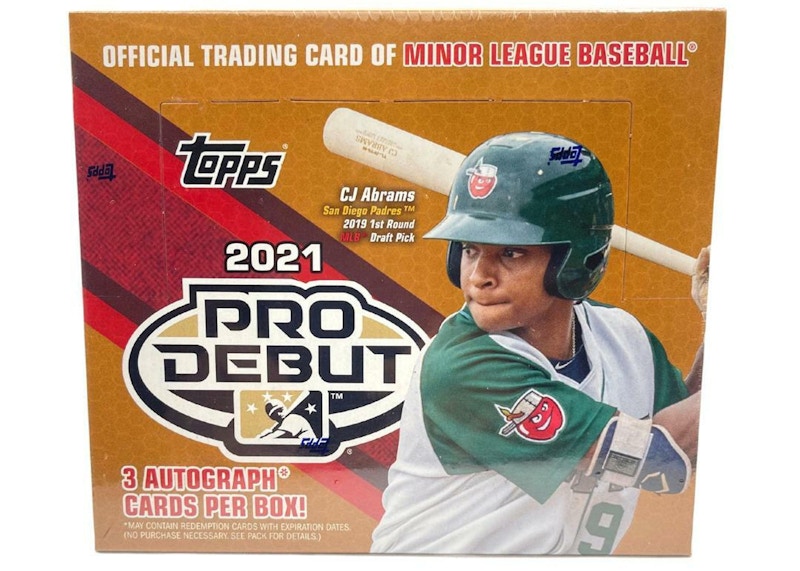 2021 Topps Pro Debut Baseball HTA Hobby Jumbo Box