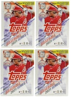 2021 Topps Series 1 Baseball Blaster Box (Royal Blue Parallel) 4x Lot 2021 Topps Series 1 Baseball Blaster Box (Royal Blue Parallel) 4x Lot