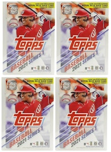 2021年 Topps 系列一 棒球閃卡盒(皇家藍平行版)4套汇总 Buy 2021年 Topps 系列一 棒球閃卡盒(皇家藍平行版)4套汇总