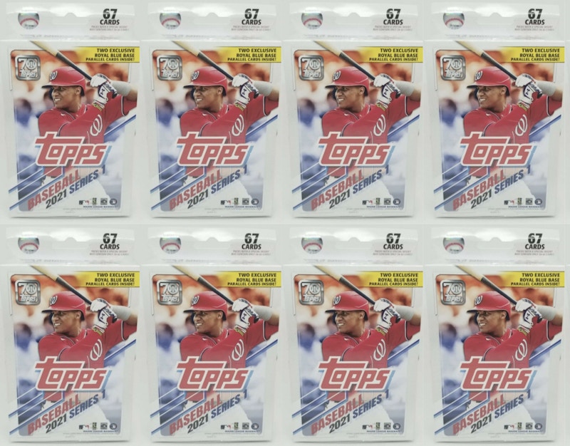 2021 Topps Series 1 Baseball Hanger Box 8x Lot