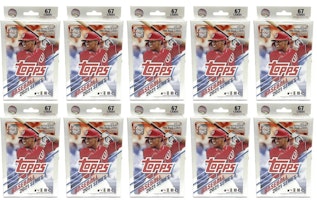 2021 Topps Series 1 Baseball Hanger Box (Autograph and Relic Cards) 10x Lot 2021 Topps Series 1 Baseball Hanger Box (Autograph and Relic Cards) 10x Lot