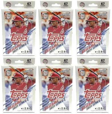 2021 Topps Series 1 Baseball Hanger Box (Autograph and Relic Cards) 6x Lot Buy 2021 Topps Series 1 Baseball Hanger Box (Autograph and Relic Cards) 6x Lot