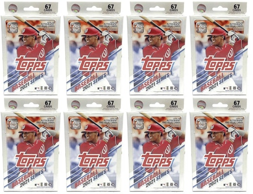 2021 Topps Series 1 Baseball Hanger Box (Autograph and Relic Cards) 8x Lot Buy 2021 Topps Series 1 Baseball Hanger Box (Autograph and Relic Cards) 8x Lot