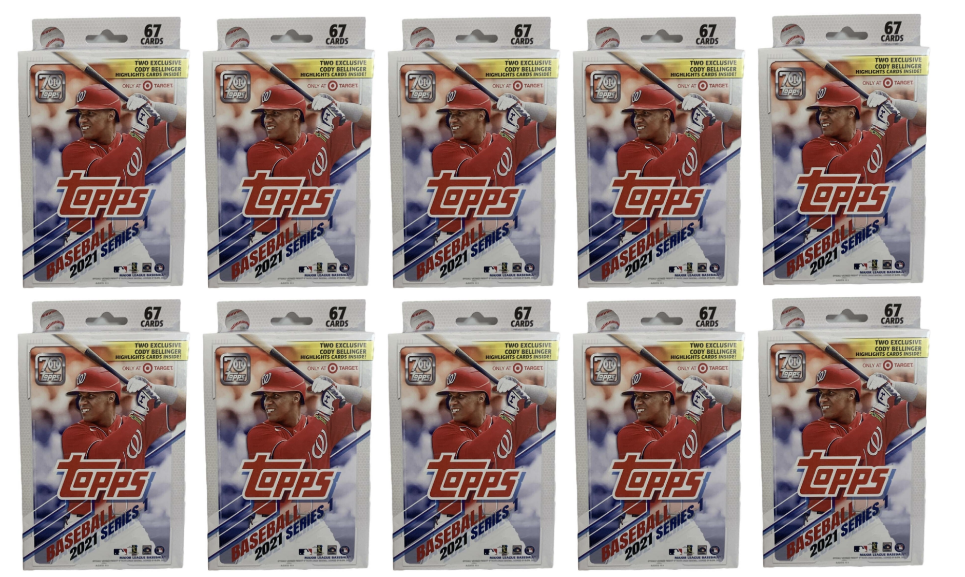 2021 Topps Series 1 Baseball Target Hanger Box 10x Lot - Novelship
